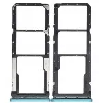 SIM Card Holder Tray for Xiaomi Redmi Note 9 Pro Max - Blue by Sparestream