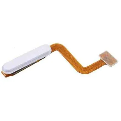 Fingerprint Sensor with Flex Cable for Samsung Galaxy M51 White by Sparestream