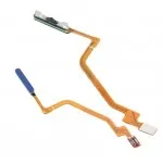 Fingerprint Sensor with Flex Cable for Xiaomi Redmi Note 9 Pro Max Blue by Sparestream