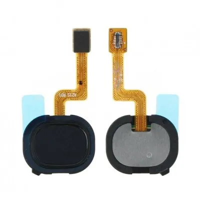 Fingerprint Sensor with Flex Cable for Samsung Galaxy A21s Black by Sparestream