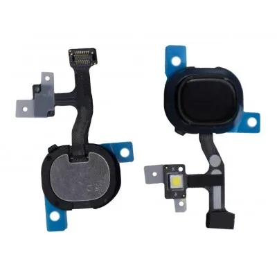 Fingerprint Sensor with Flex Cable for Samsung Galaxy F41 Black by Sparestream