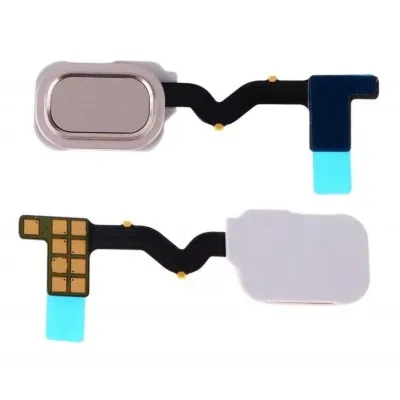 Fingerprint Sensor with Flex Cable for Samsung Galaxy J6 White by Sparestream