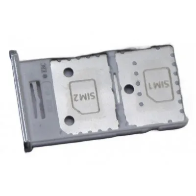 SIM Card Holder Tray for Samsung Galaxy M31s - White by Sparestream