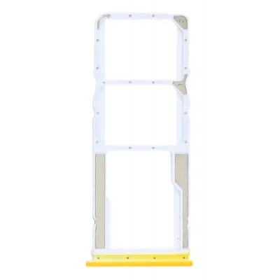 SIM Card Holder Tray for Xiaomi Poco M3 - Yellow by Sparestream