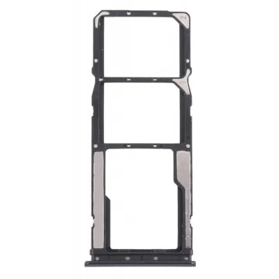 SIM Card Holder Tray for Xiaomi Poco M3 - Black by Sparestream