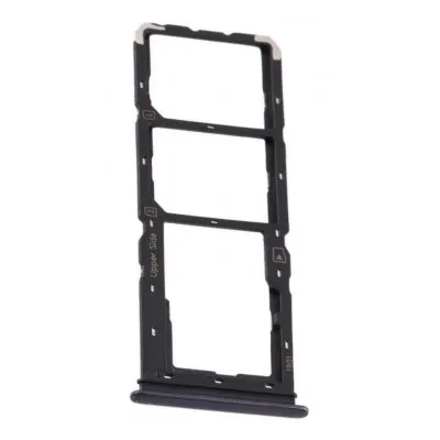 SIM Card Holder Tray for Vivo Y30 - Black by Sparestream