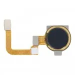 Fingerprint Sensor with Flex Cable for Realme C25Y Black By Sparestream