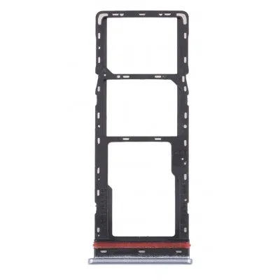 SIM Card Holder Tray for Infinix Hot 10 - White by Sparestream