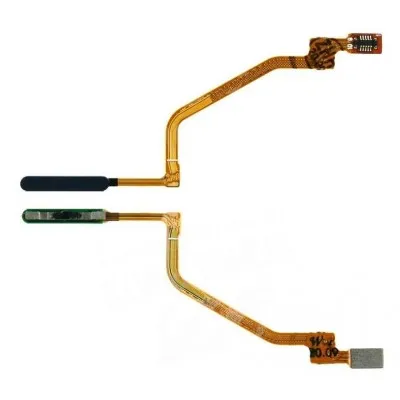 Fingerprint Sensor with Flex Cable for Xiaomi Redmi Note 9 Pro Black by Sparestream