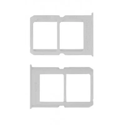 SIM Card Holder Tray for OnePlus 5 - White By Sparestream