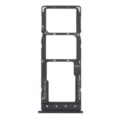 SIM Card Holder Tray for Infinix Hot 10S - Black by Sparestream