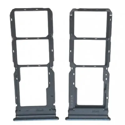 SIM Card Holder Tray for Vivo T1x 5G - Black by Sparestream