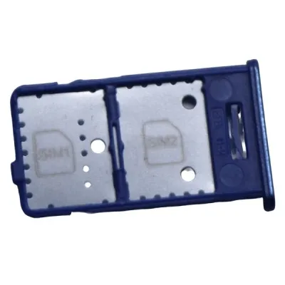 SIM Card Holder Tray for Samsung Galaxy F62 - Blue by Sparestream