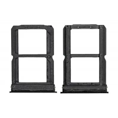 SIM Card Holder Tray for OnePlus 6 - Black By Sparestream