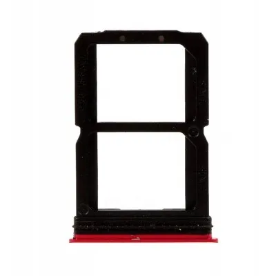 SIM Card Holder Tray for OnePlus 6 - Red By Sparestream