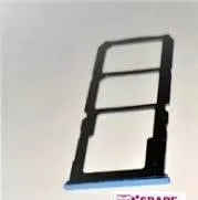 SIM Card Holder Tray for Oppo F17 Pro - Blue by Sparestream