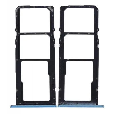 SIM Card Holder Tray for Realme C21 - Blue By Sparestream