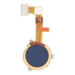 Fingerprint Sensor with Flex Cable for Realme C21 Black by Sparestream