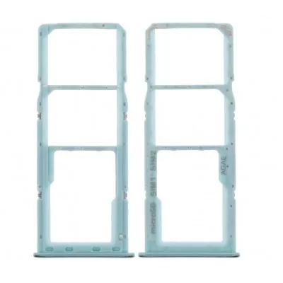 SIM Card Holder Tray for Samsung Galaxy A71 - Blue by Sparestream