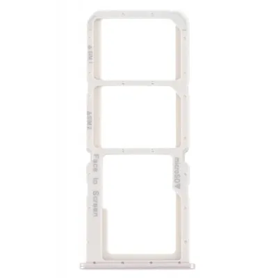 SIM Card Holder Tray for OPPO F17 - White by Sparestream