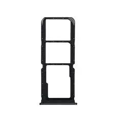 SIM Card Holder Tray for Realme C15 - Black By Sparestream
