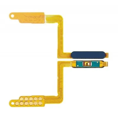 Fingerprint Sensor with Flex Cable for Samsung Galaxy A7 2018 Blue by Sparestream