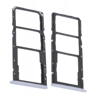 SIM Card Holder Tray for Realme C12 - Silver By Sparestream