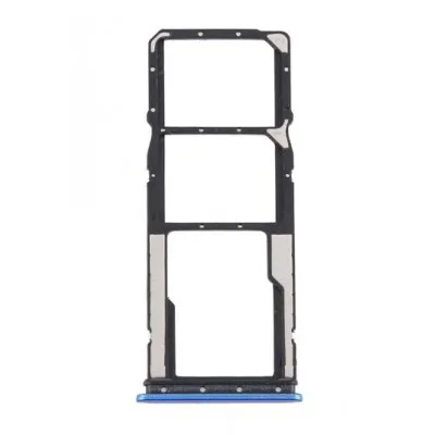 SIM Card Holder Tray for Xiaomi Redmi 9A - Blue by Sparestream