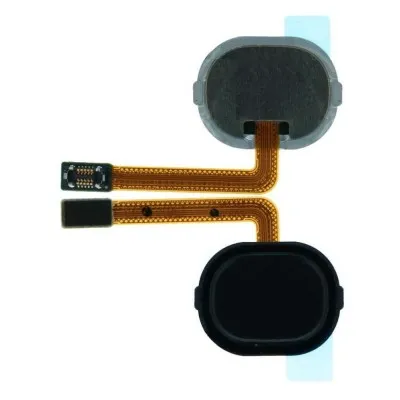 Fingerprint Sensor with Flex Cable for Samsung Galaxy A30 Black by Sparestream