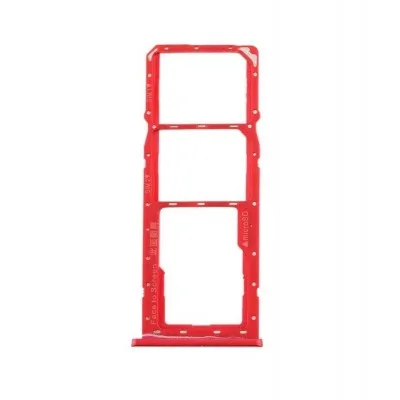 SIM Card Holder Tray for Realme C3 - Red By Sparestream