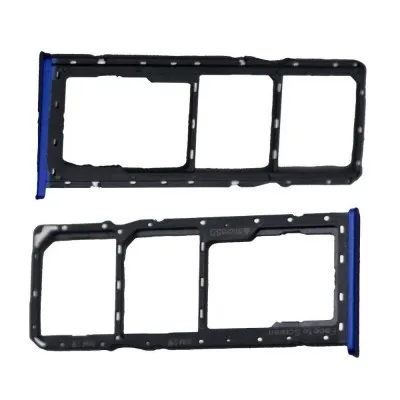 SIM Card Holder Tray for Realme C2 - Blue By Sparestream