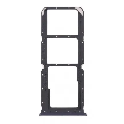 SIM Card Holder Tray for Oppo A55 - Black by Sparestream