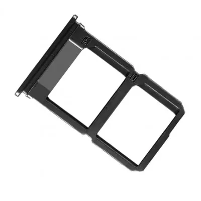 SIM Card Holder Tray for Realme X - Black By Sparestream