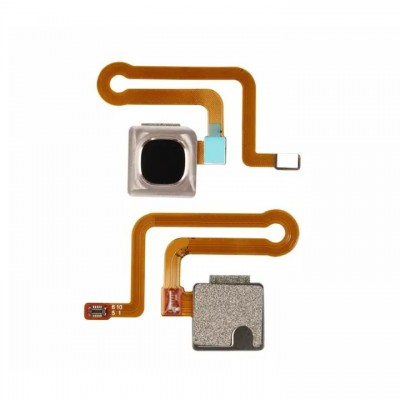 Fingerprint Sensor with Flex Cable for Vivo Y91i Black by Sparestream