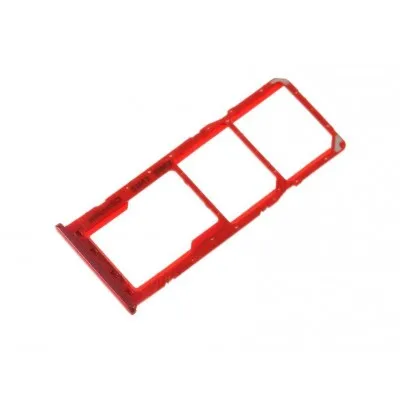 SIM Card Holder Tray for Oppo F9 (F9 Pro) - Red by Sparestream