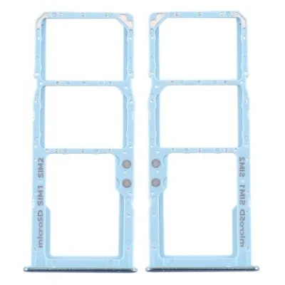 SIM Card Holder Tray for Samsung Galaxy A51 - Blue by Sparestream
