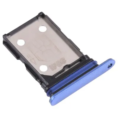 SIM Card Holder Tray for Realme X7 - Blue By Sparestream