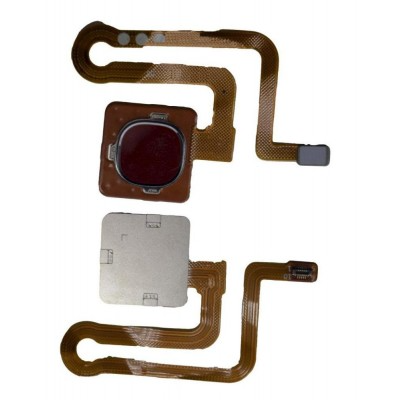 Fingerprint Sensor with Flex Cable for Vivo Y11 2019 Red by Sparestream
