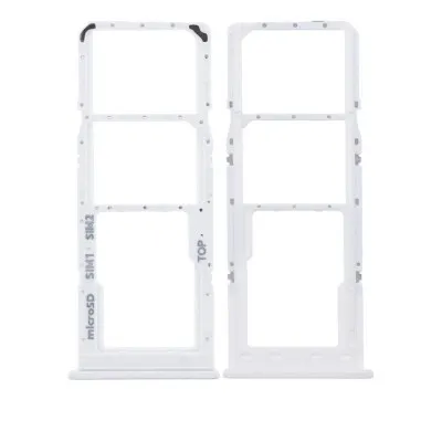 SIM Card Holder Tray for Samsung Galaxy A12 - White by Sparestream