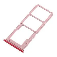 SIM Card Holder Tray for Xiaomi Redmi 9 Prime - Pink by Sparestream