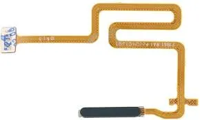 Fingerprint Sensor with Flex Cable for Realme X50 5G Black By Sparestream