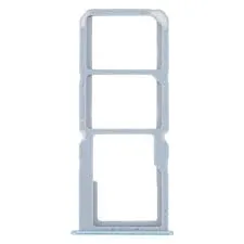 SIM Card Holder Tray for Realme Narzo 50A - White By Sparestream