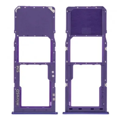SIM Card Holder Tray for Samsung Galaxy A30s - Violet by Sparestream