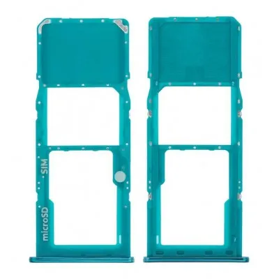 SIM Card Holder Tray for Samsung Galaxy A50s - Green by Sparestream