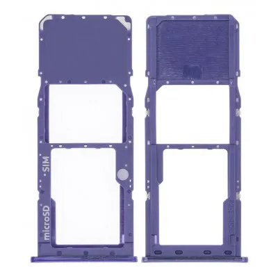 SIM Card Holder Tray for Samsung Galaxy A50s - Violet by Sparestream