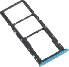 SIM Card Holder Tray for Realme Narzo 20 - Blue By Sparestream