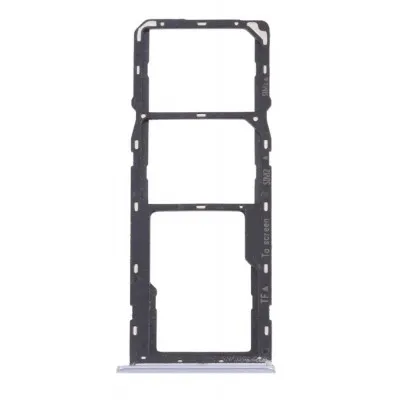 SIM Card Holder Tray for Realme Narzo 20 - Silver by Sparestream