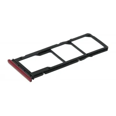 SIM Card Holder Tray for Xiaomi Redmi 8 - Red by Sparestream