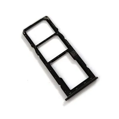 SIM Card Holder Tray for Realme Narzo 30A - Black By Sparestream