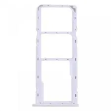 SIM Card Holder Tray for Realme Narzo 30A - White By Sparestream